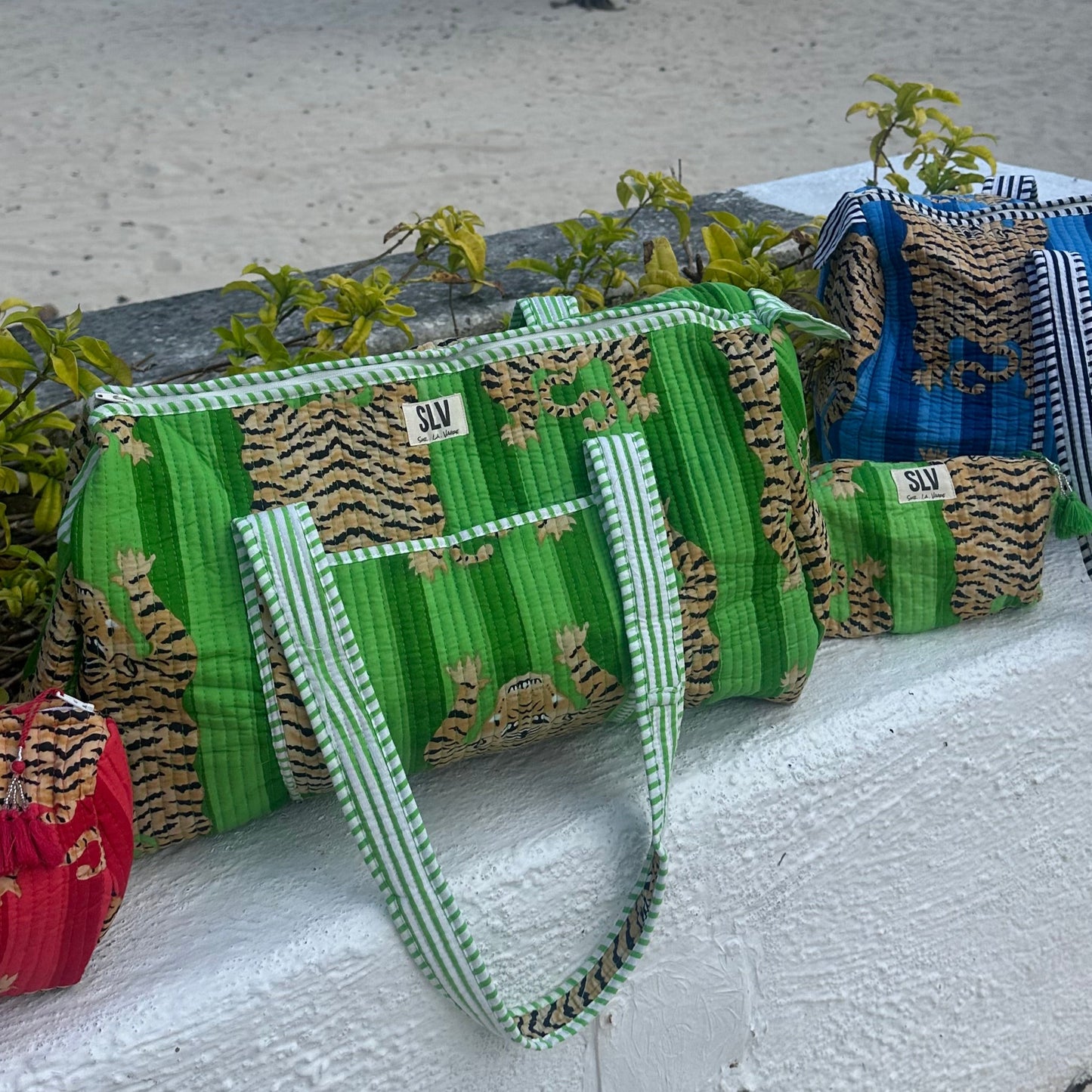 Green Tiger Duffle Bag