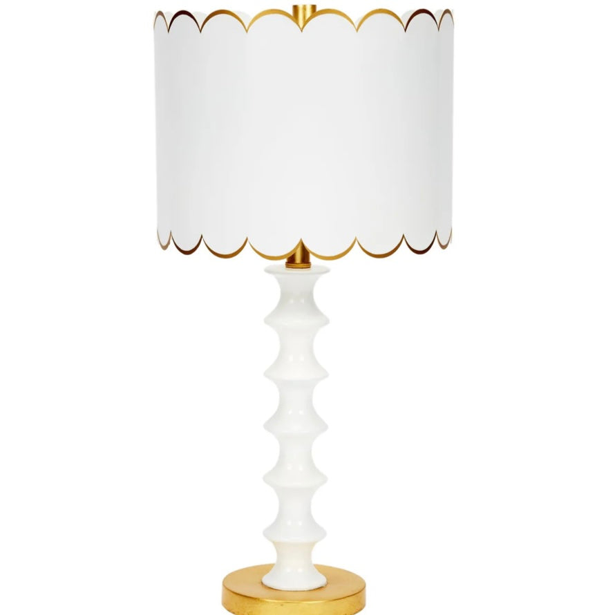 Anna Belle Lamp White