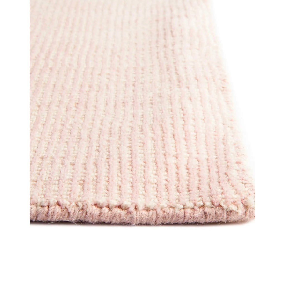 Blush PInk Striped Rug