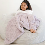 Sarah Lilac Blanket